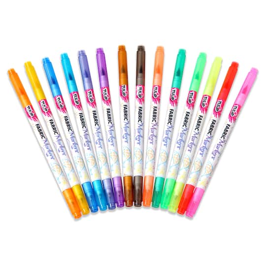 Fabric Markers Permanent Ink Assorted Colours Craft Kid Namelabel  Free Delivery